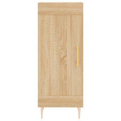 vidaXL Buffet Chêne sonoma 34,5x34x90 cm Bois d'ingénierie