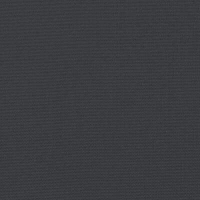 vidaXL Coussins de banc jardin lot de 2 noir 150x50x7 cm tissu Oxford