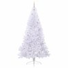 vidaXL Sapin de No&euml;l artificiel avec 300 LED Blanc 240 cm PVC et Acier