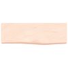 vidaXL &Eacute;tag&egrave;re murale 60x20x6 cm bois de ch&ecirc;ne massif non trait&eacute;