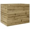 vidaXL Jardinière 90x60x68,5 cm bois de pin imprégné