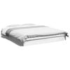 vidaXL Cadre de lit sans matelas blanc 150x200 cm bois d'ing&eacute;nierie