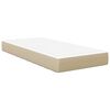 vidaXL Matelas de Lit avec matelas Sauge 90 x 190 cm tissu
