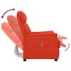 vidaXL Fauteuil inclinable &eacute;lectrique Rouge Similicuir