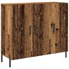 vidaXL Buffet Bois ancien 90 x 34 x 80 cm Bois d'ing&eacute;nierie