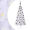 vidaXL Sapin de No&euml;l artificiel avec 300 LED Blanc 180 cm PVC et Acier