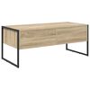 vidaXL Table basse Sonoma 100 x 46 x 40 cm Bois d'ing&eacute;nierie