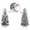 vidaXL Sapin de No&euml;l Artificiel &agrave; Branches Articul&eacute;es Blanc 210 cm