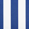 vidaXL Auvent R&eacute;tractable Bleu et Blanc 450 &times; 300 cm