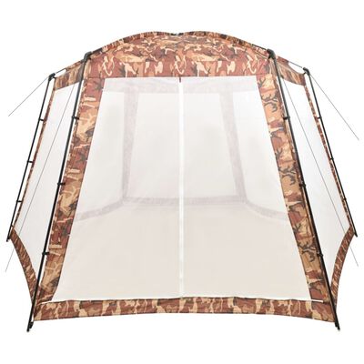 vidaXL Tente de piscine Tissu 500x433x250 cm Camouflage