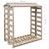 vidaXL Abri de stockage &agrave; bois de chauffage 150x90x176 cm Pin impr&eacute;gn&eacute;