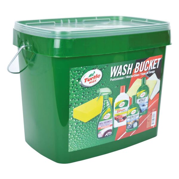 Turtle Wax Kit de polissage d'entretien des voitures 7 pcs avec seau