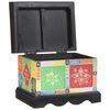 vidaXL Bo&icirc;te de rangement Multicolore 40 x 30 x 30 cm