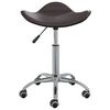 vidaXL Tabouret de salon et spa Marron Similicuir