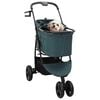 vidaXL Poussette Pliante pour Animaux Réglable Vert 78 x 54 x 101 cm