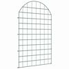 vidaXL Ensemble de cl&ocirc;ture de jardin 8 pc 50 x 80 cm Acier Vert