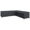vidaXL Housse pour meubles 325 x 325 x 80 cm Tissu Oxford 600D Forme L