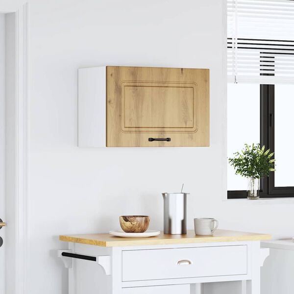 vidaXL Armoire murale cuisine Kalmar ch&ecirc;ne artisanal bois d'ing&eacute;nierie