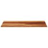 vidaXL Dessus de table 140x60x(2,5-2,7) cm Bois massif d'acacia