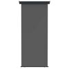 vidaXL Store lat&eacute;ral de balcon 100% polyester fer acier