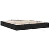 VidaXL Cadre de lit ottoman sans matelas noir 160x200 cm velours