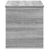 vidaXL Bo&icirc;te de rangement sonoma gris 100x42x46 cm bois d'ing&eacute;nierie