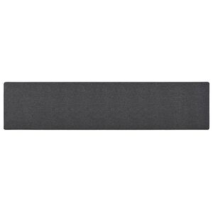 vidaXL Tapis de couloir Anthracite 50x250 cm