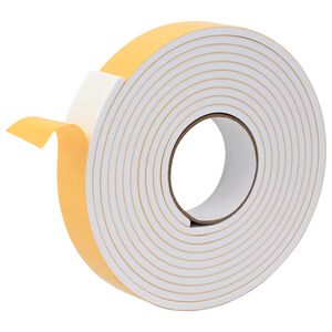 vidaXL Ruban adh&eacute;sif en mousse 10 pc Blanc 30mm x 5m Mousse CR