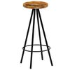 vidaXL Meuble de bar 3 pcs Bois massif de manguier 60x60x107 cm