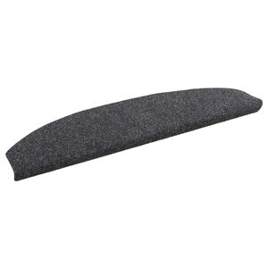vidaXL Tapis d'escalier auto-adh&eacute;sifs 15 pi&egrave;ces 80 x 24,5 x 3,5 cm