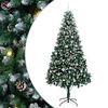 vidaXL Sapin de No&euml;l artificiel Vert 240 cm PVC, Acier et Plastique