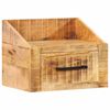 vidaXL Cabinet de chevet Marron 40 x 30 x 30 cm Bois de mangue massif