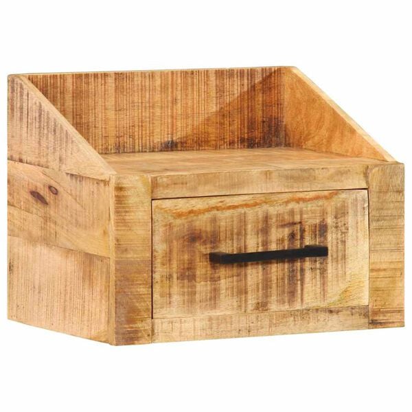 vidaXL Cabinet de chevet Marron 40 x 30 x 30 cm Bois de mangue massif