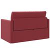 vidaXL Canap&eacute;-Lit 110cm Bordeaux Simili cuir
