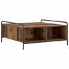 vidaXL Table basse Bois ancien 90 x 90 x 41 cm Bois d'ing&eacute;nierie