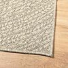 vidaXL Tapis ZIZUR cr&egrave;me 100x200 cm aspect de jute int&eacute;rieur ext&eacute;rieur