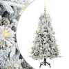 vidaXL Sapin de No&euml;l Artificiel &agrave; Branches Articul&eacute;es Blanc 150 cm