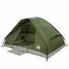 vidaXL Tente de camping &agrave; d&ocirc;me 4 personnes vert olive imperm&eacute;able
