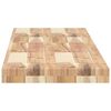 vidaXL &Eacute;tag&egrave;res flottantes 3 pcs 140x30x4 cm acacia massif non trait&eacute;
