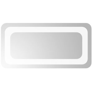 vidaXL Miroir de salle de bain &agrave; LED 40x20 cm