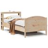 vidaXL Cadre de lit sans matelas 75x190 cm bois de pin massif