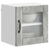 vidaXL Armoire de cuisine Lucca 2 pcs Gris b&eacute;ton 40 x 31 x 40 cm