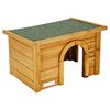 Kerbl Cabane pour rongeurs 45x32x27 cm Bois vitrifi&eacute;