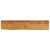 vidaXL Dessus de table &agrave; bord vivant 140x30x3,8cm bois massif manguier