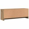 vidaXL Meuble TV chêne artisanal 102x30x37,5 cm bois d'ingénierie