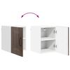 vidaXL Armoire de cuisine Ch&ecirc;ne brun 30 x 31 x 40 cm Bois d'ing&eacute;nierie