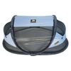 DERYAN Lit d'enfant voyage escamotable Baby Luxe &agrave; moustiquaire Bleu