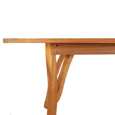 vidaXL Table de jardin 200x90x75 cm Bois d'acacia solide