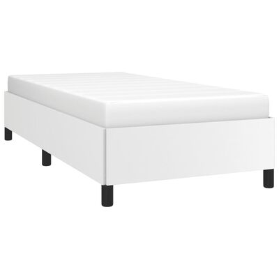 vidaXL Cadre de lit sans matelas blanc 80x200 cm similicuir