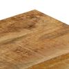 vidaXL Table basse 100x50x35 cm Bois de manguier solide et acier